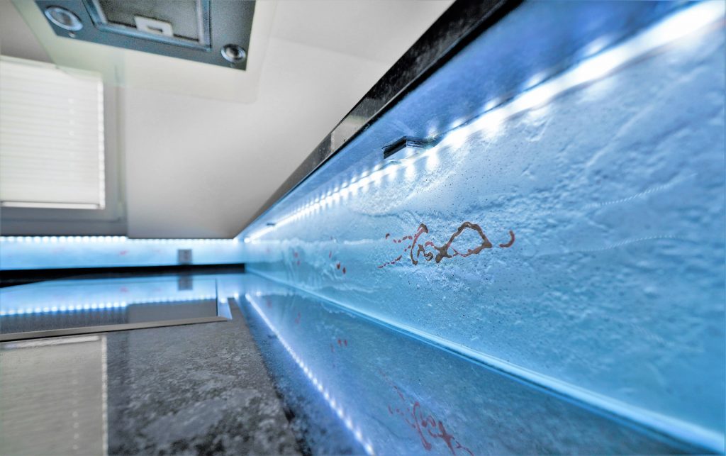 Glas Küchenrückwand